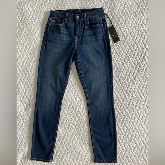 NWT Jen 7 Seven for All Mankind Ankle Skinny Jeans Sz 2 - Picture 2 of 6